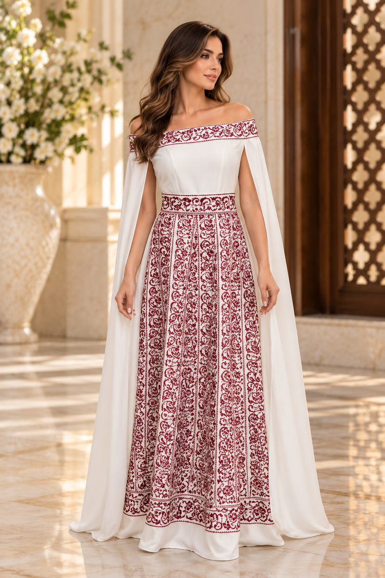 Hamsa Calligraphy Dress