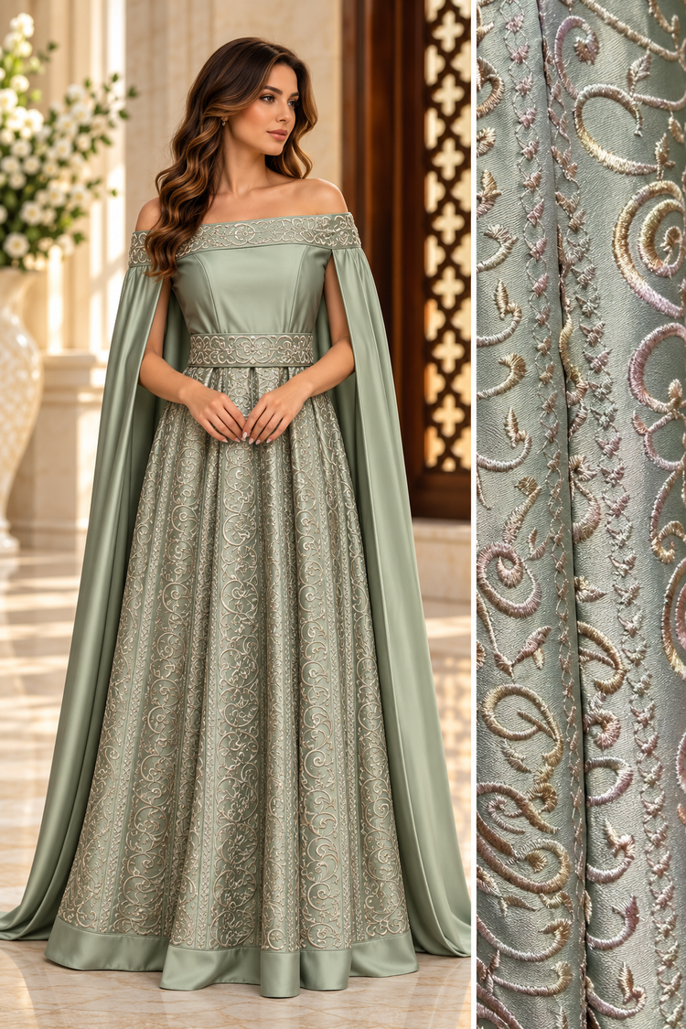 Hamsa Calligraphy Dress