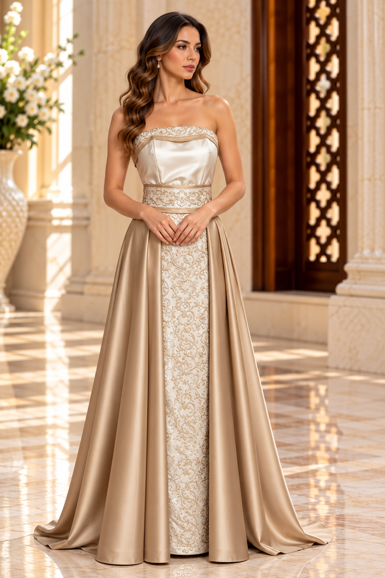 Golden Elegance Dress