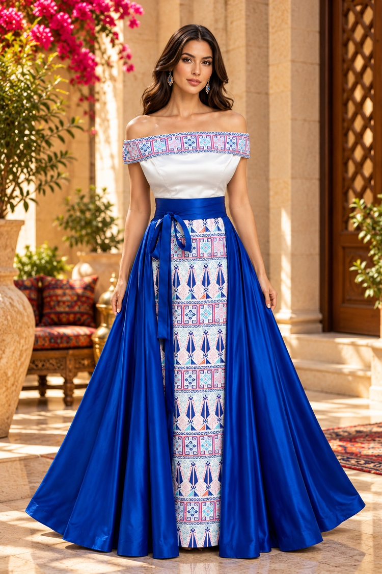 Royal Blue Sahra Dress