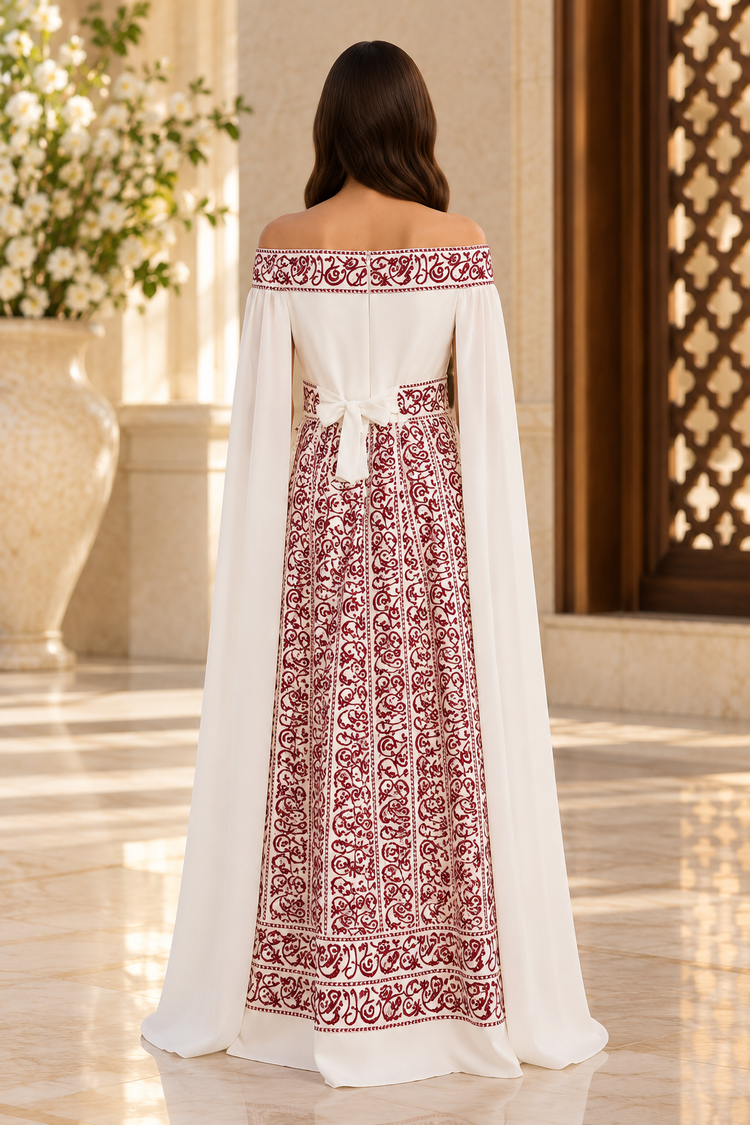 Hamsa Calligraphy Dress