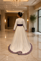 Qamar Tatreez Gown