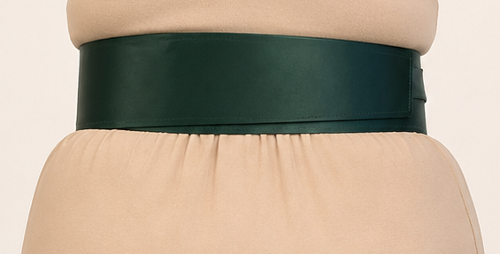 The Wrap Belt – Emerald Green