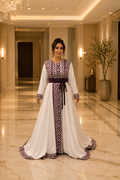 Qamar Tatreez Gown