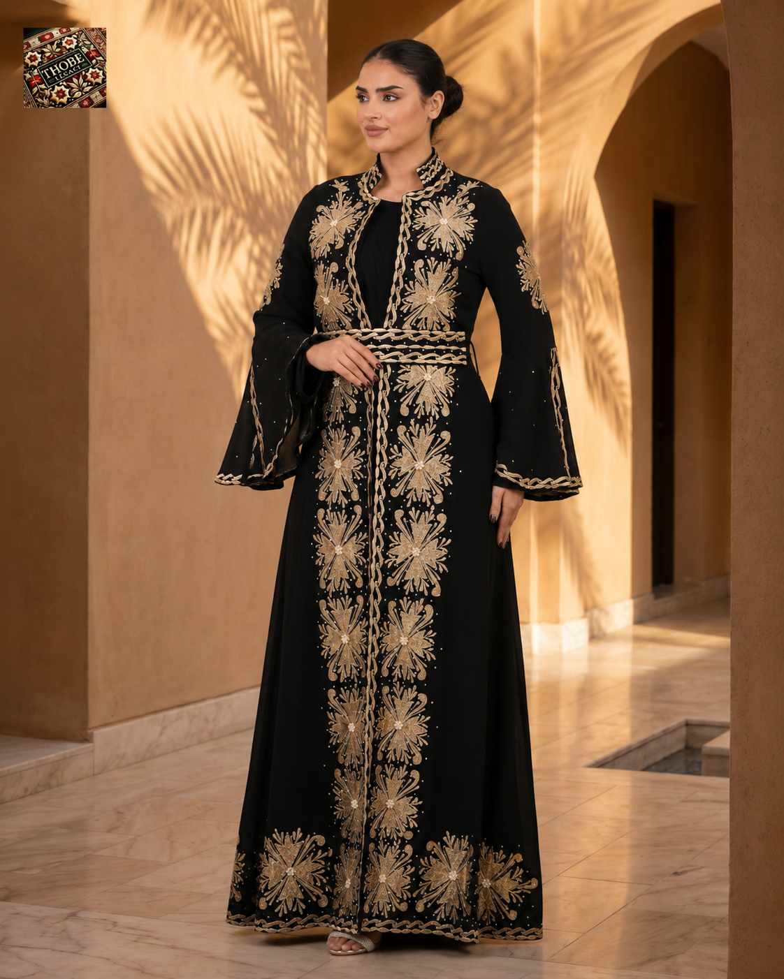 Thurayya Abaya Black