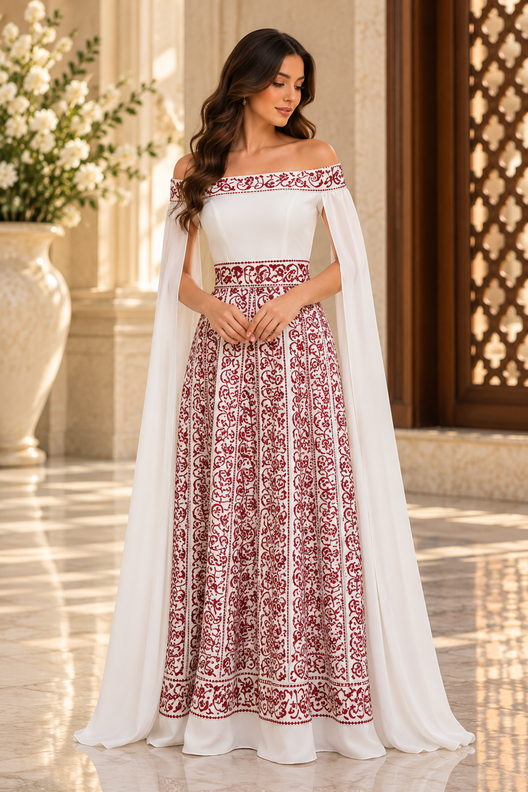Hamsa Calligraphy Dress