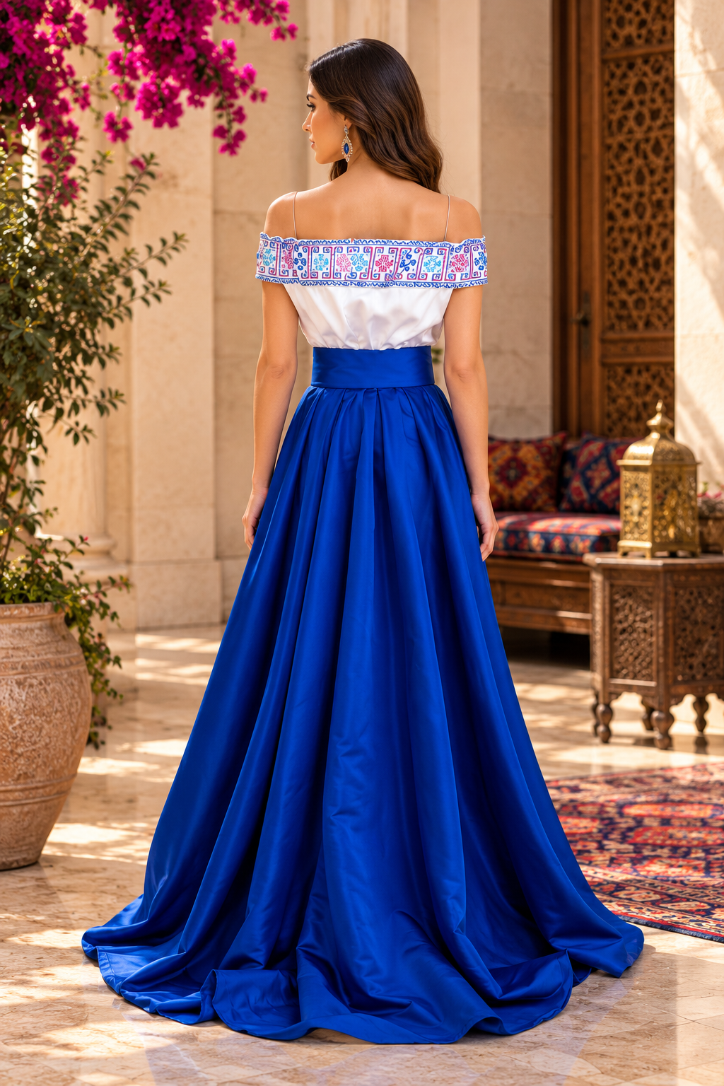 Royal Blue Sahra Dress