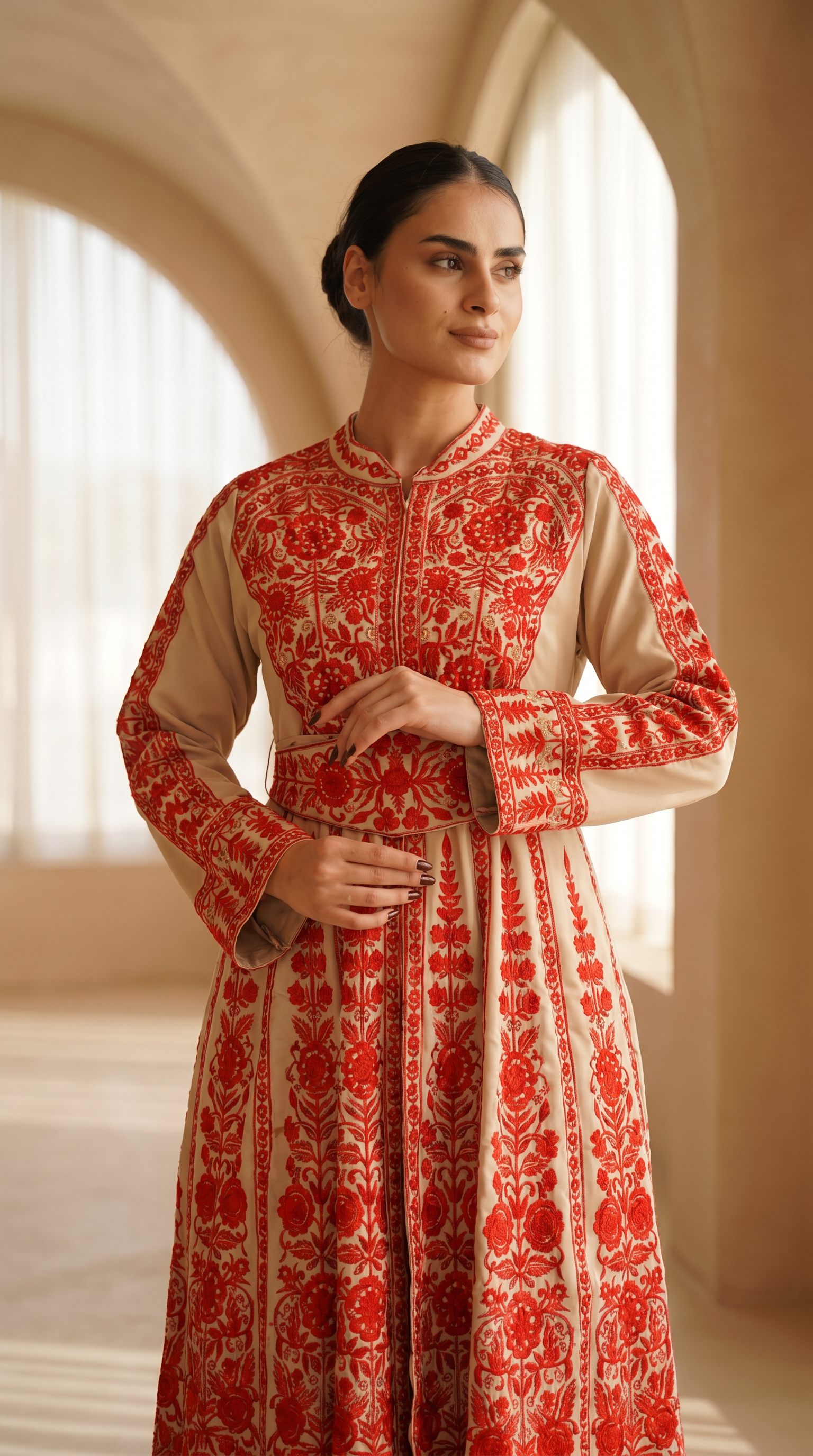 Qaftan Sunflower Beige