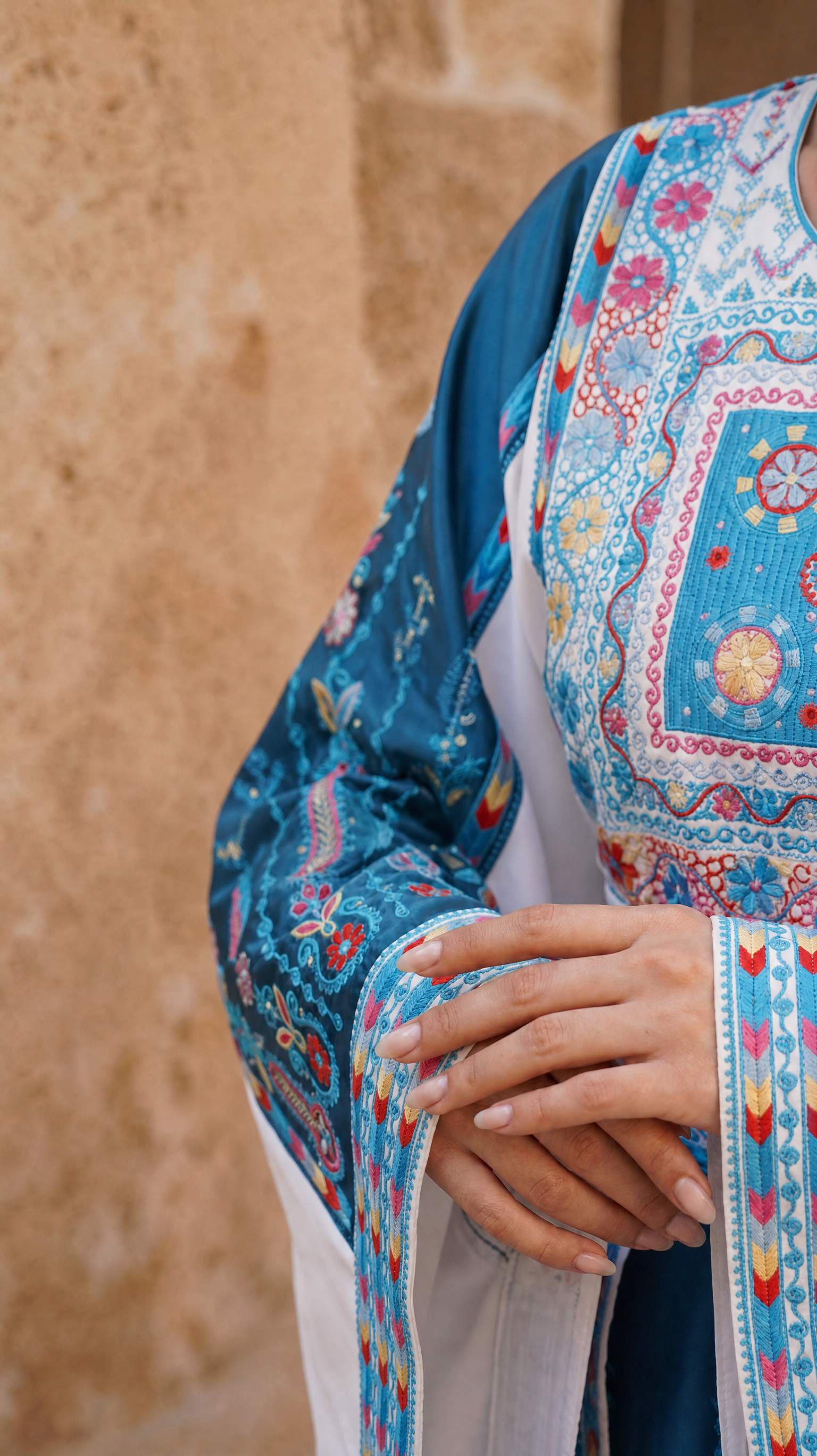 Yafa Thobe Ocean Blue