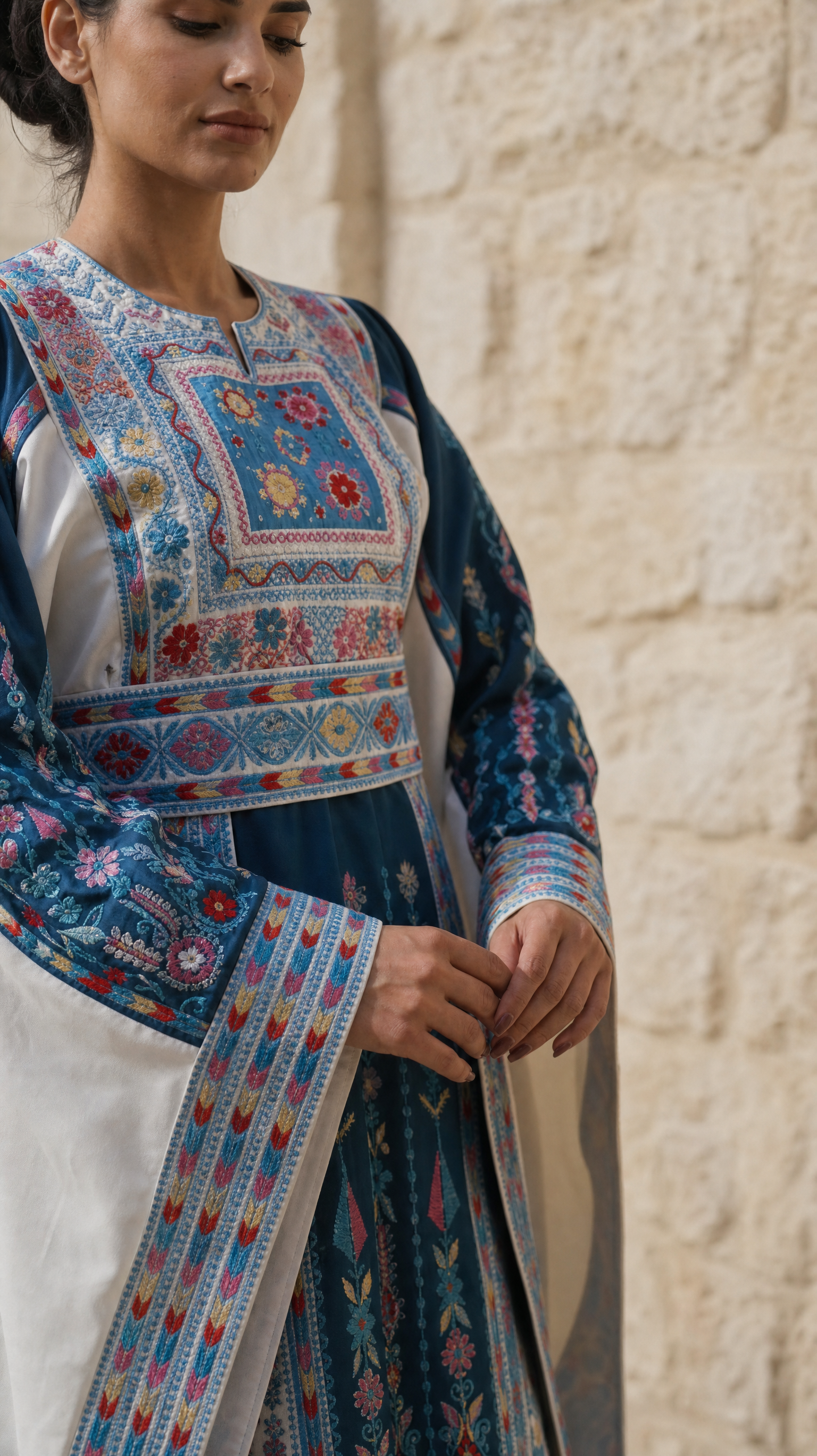 Yafa Thobe Ocean Blue