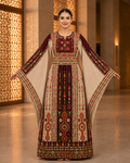 Henna night Thobe Burgundy
