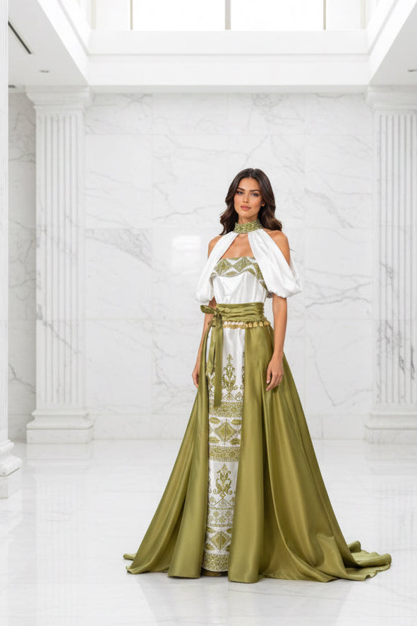 Majestic Sahra Dress Pistachio