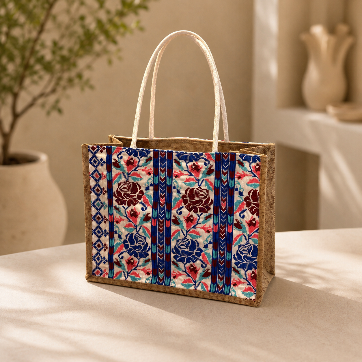 The signature Blooming Heritage Tatreez