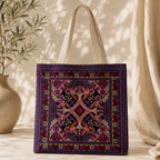 Bloom Tote Bag Eggplant