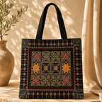 Bloom Tote Bag Brown