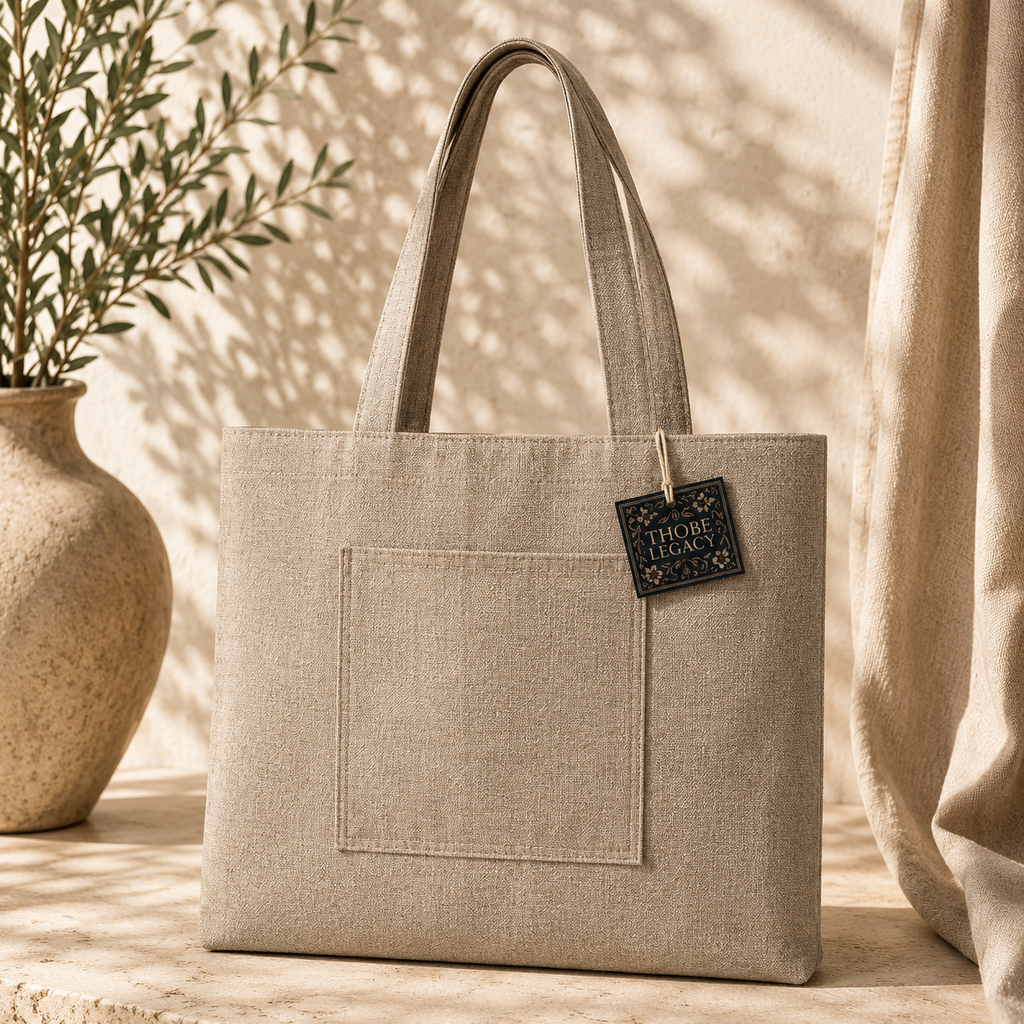 Bloom Tote Bag Eggplant