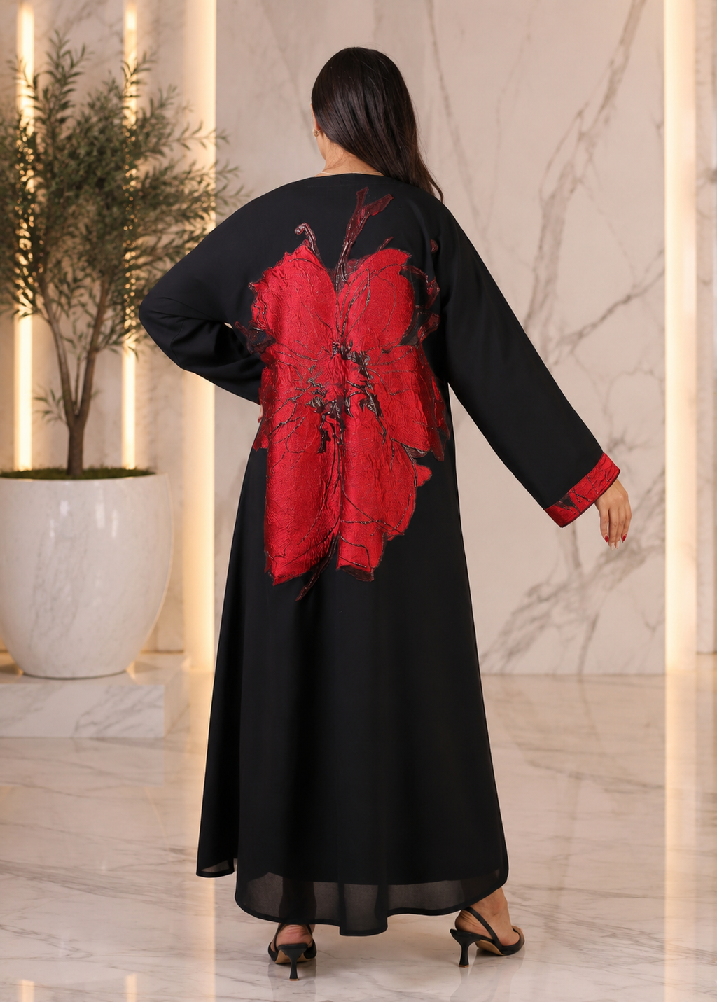 Rouge Abaya