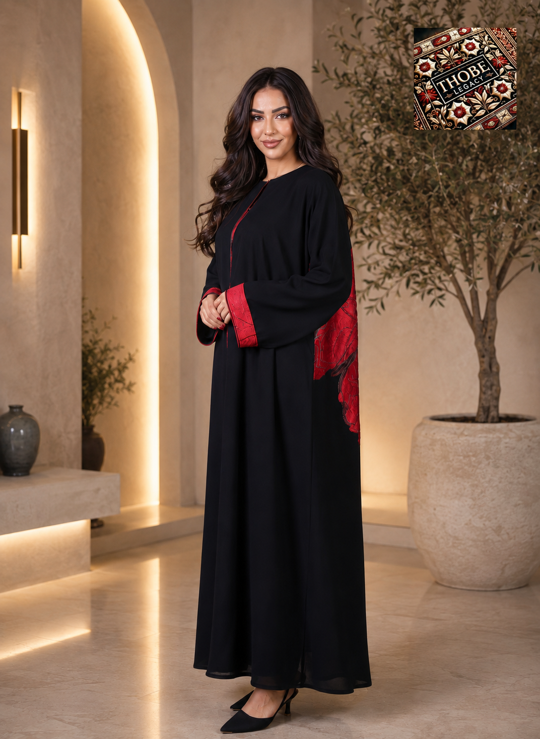 Rouge Abaya