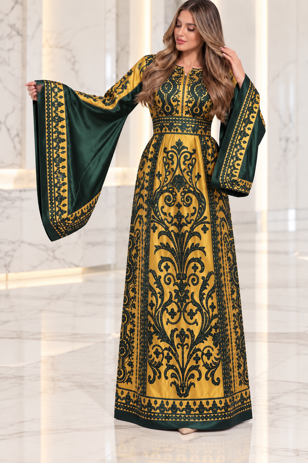 Bouquet Thobe Yellow Gold