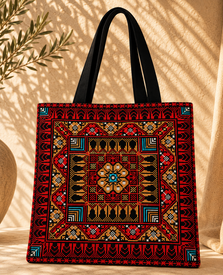 Nablus Tote Bag Tatreez