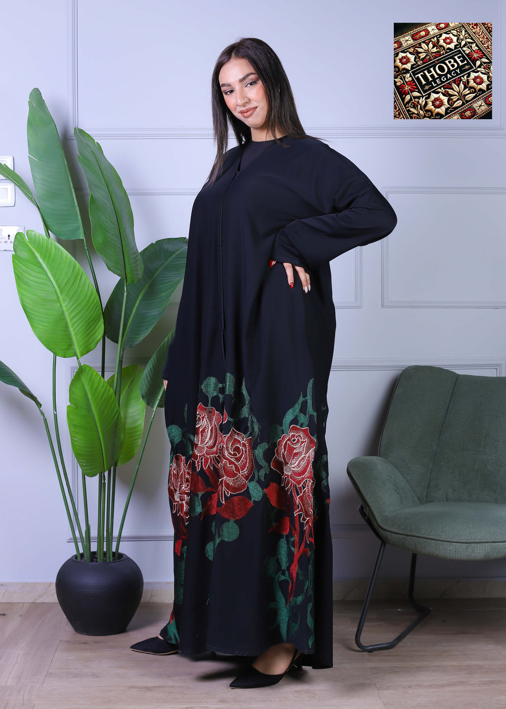 Midnight Garden Abaya