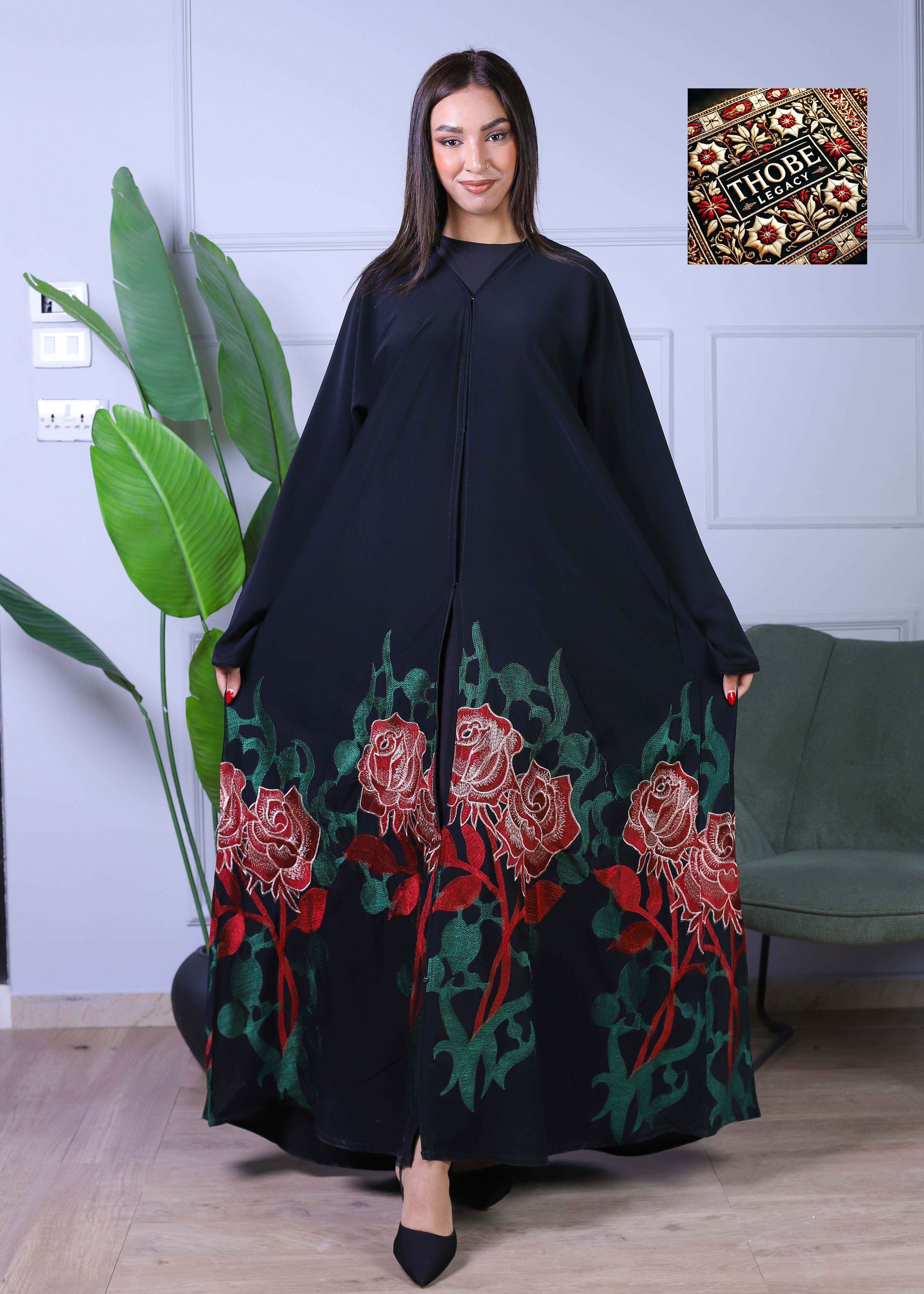 Midnight Garden Abaya