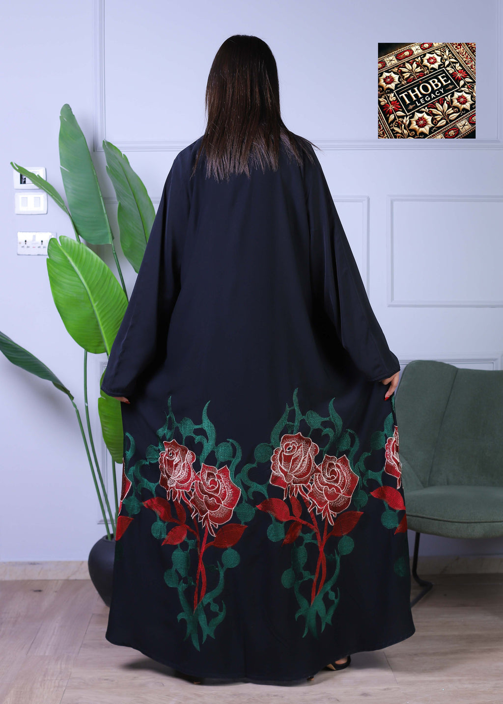 Midnight Garden Abaya