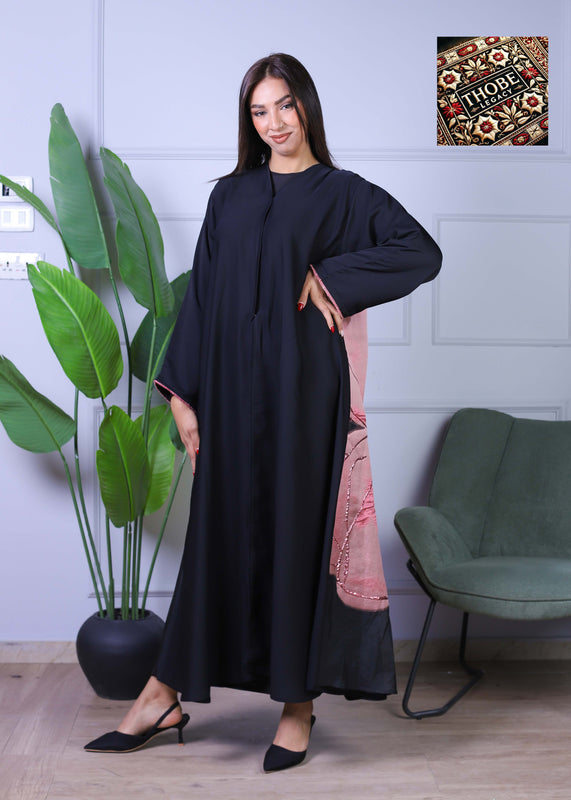 Midnight Iris Abaya