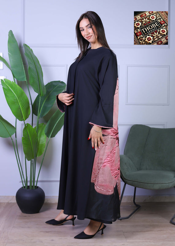 Midnight Iris Abaya