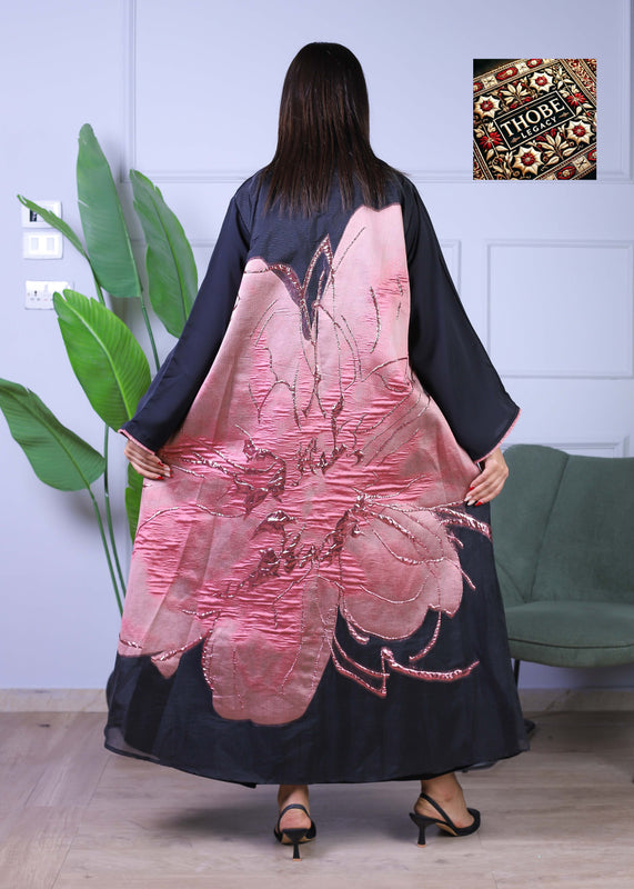 Midnight Iris Abaya