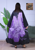 Midnight Iris Abaya