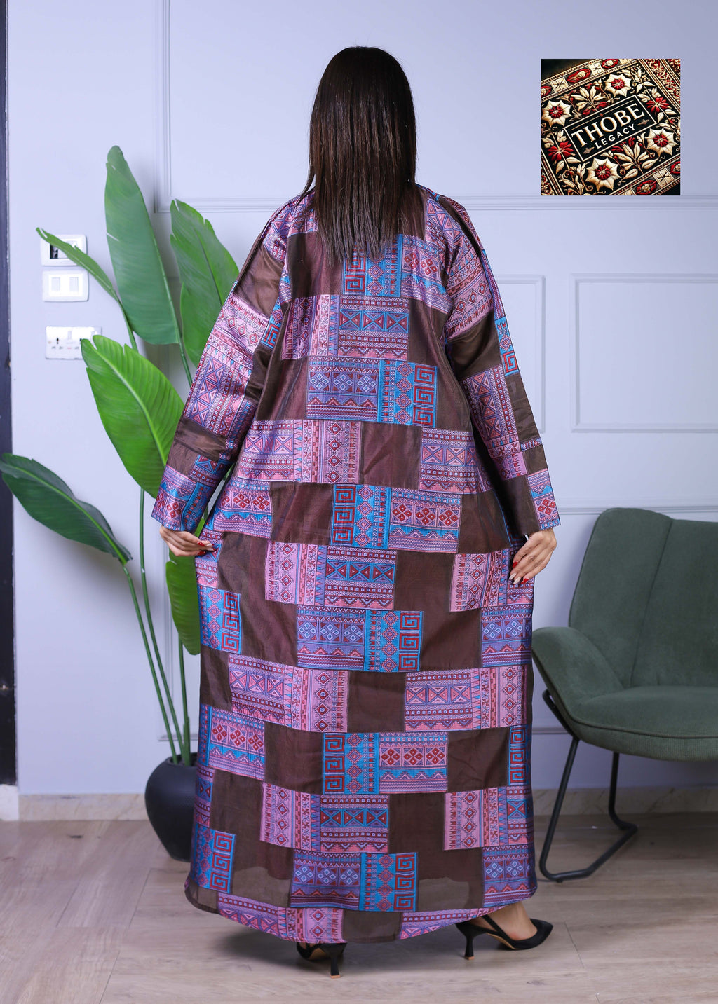 Patchwork Abaya