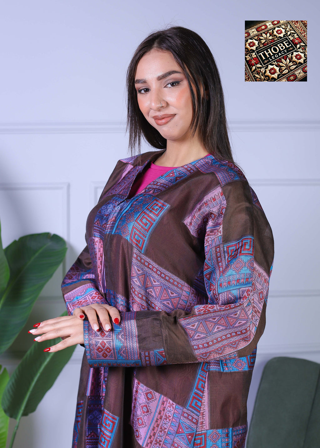 Patchwork Abaya