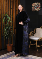 Midnight Azure Abaya