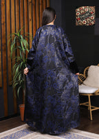 Midnight Azure Abaya