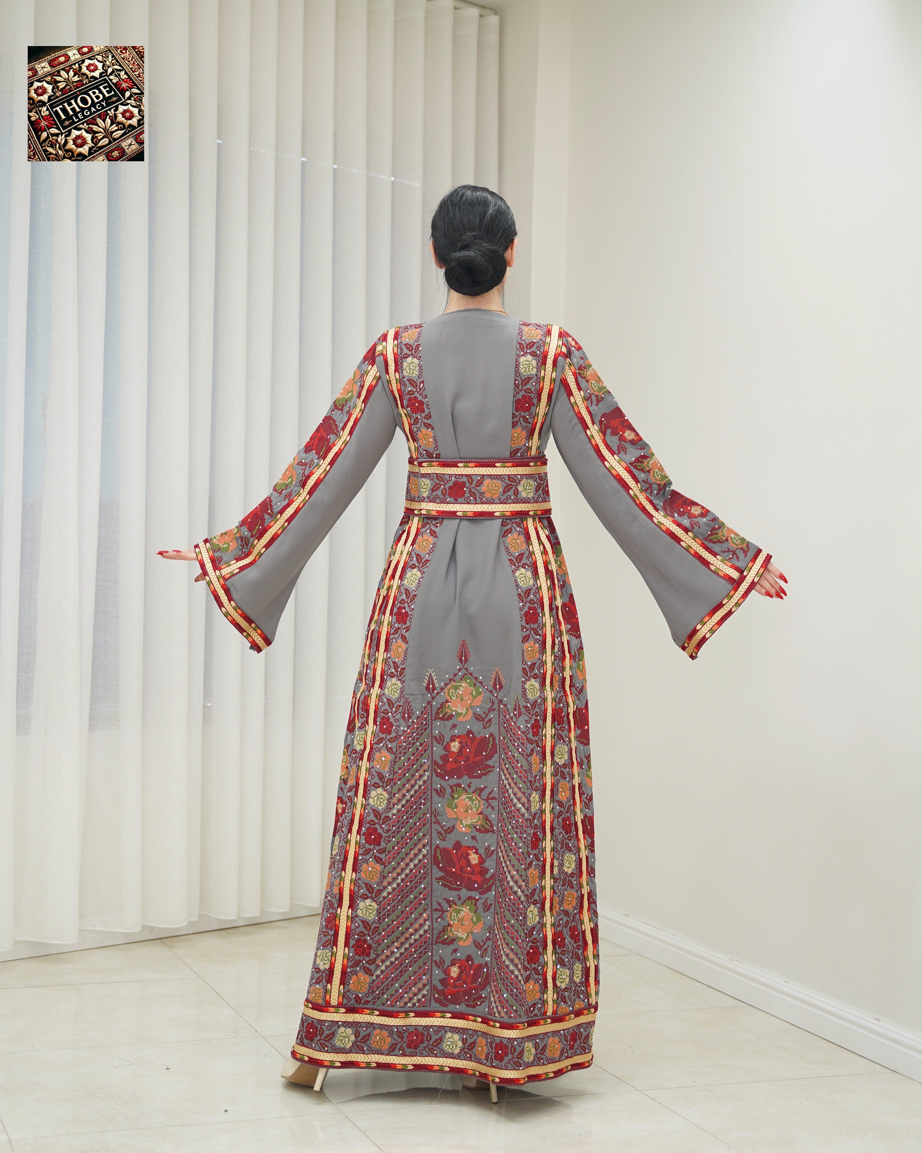 Layale Thobe Grey