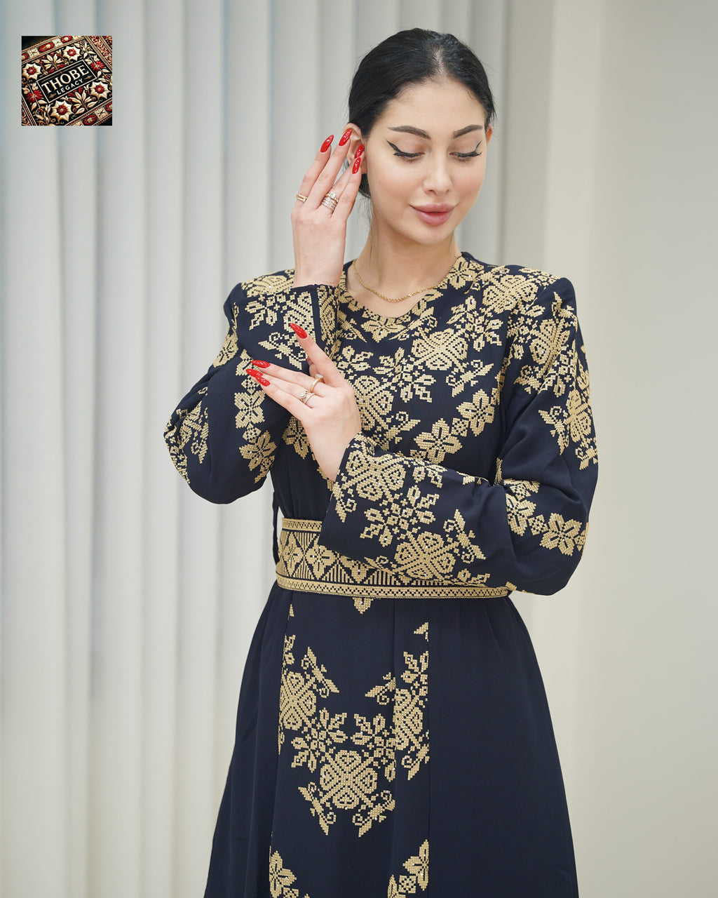 Baladi Thobe Navy