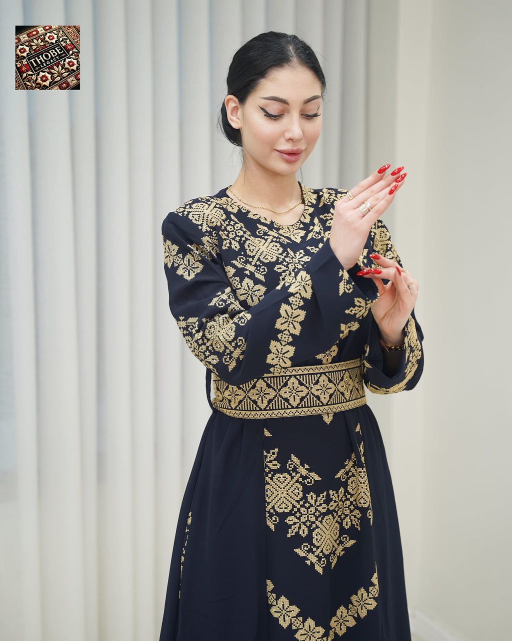 Baladi Thobe Navy
