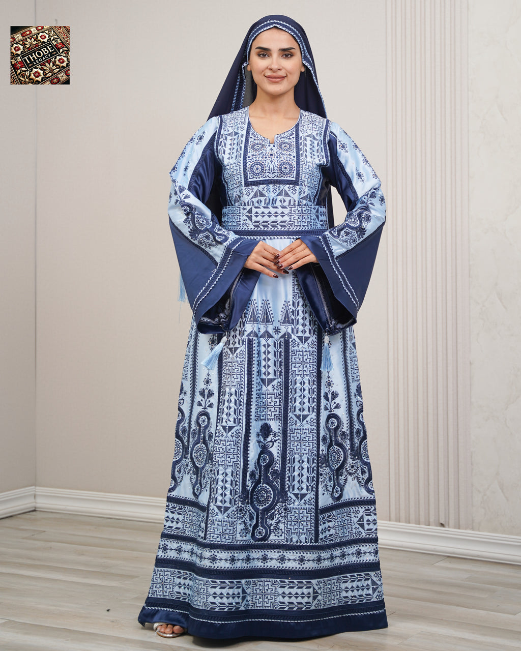 Scarlet Thobe Navy