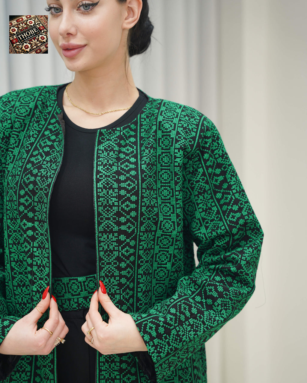 The Signature Blazer Green