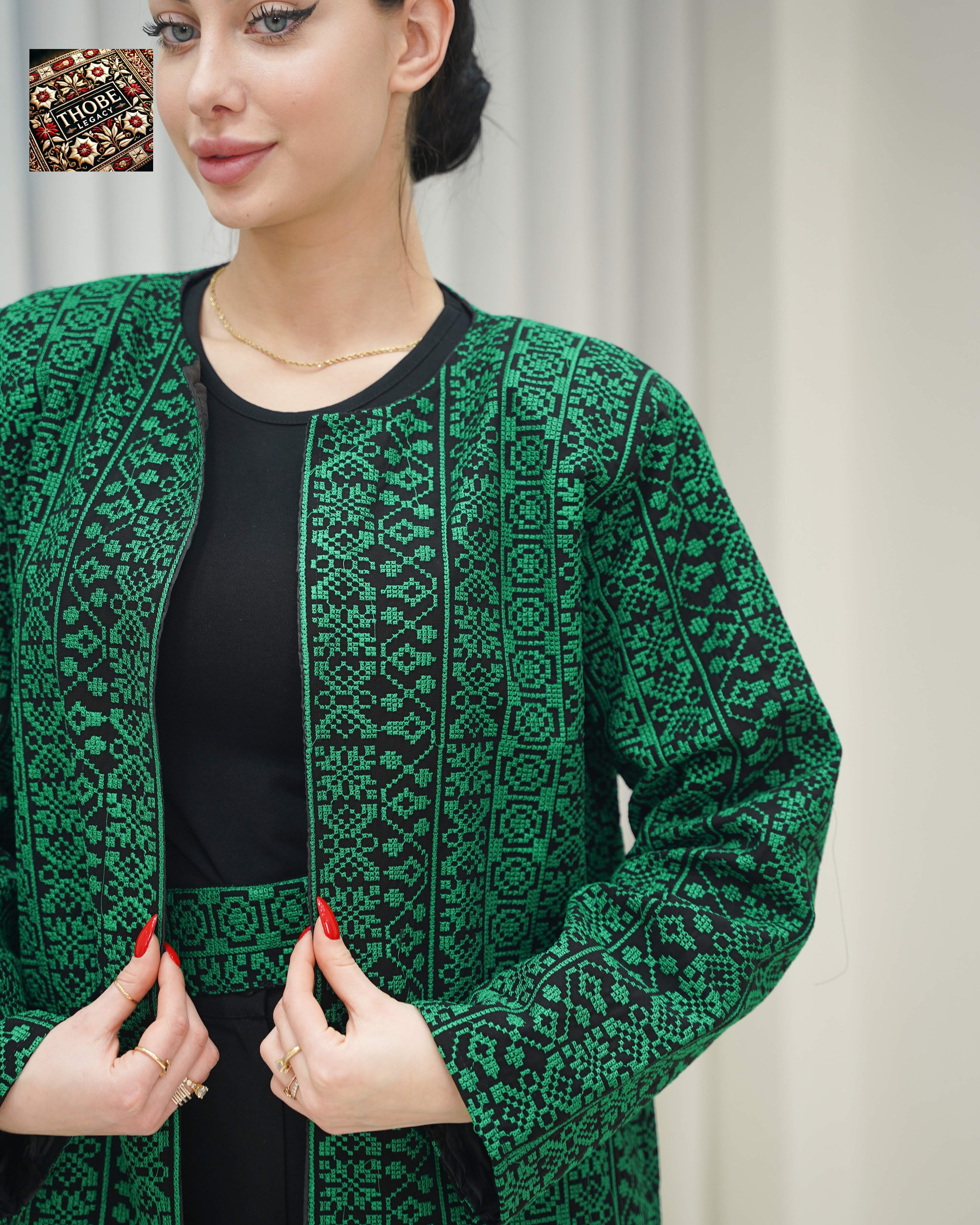 The Signature Blazer Green