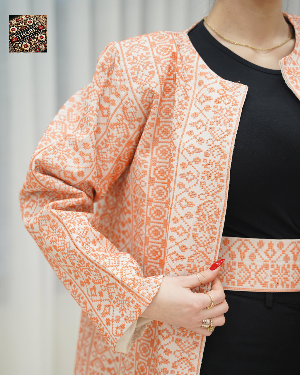 The Signature Blazer Peach