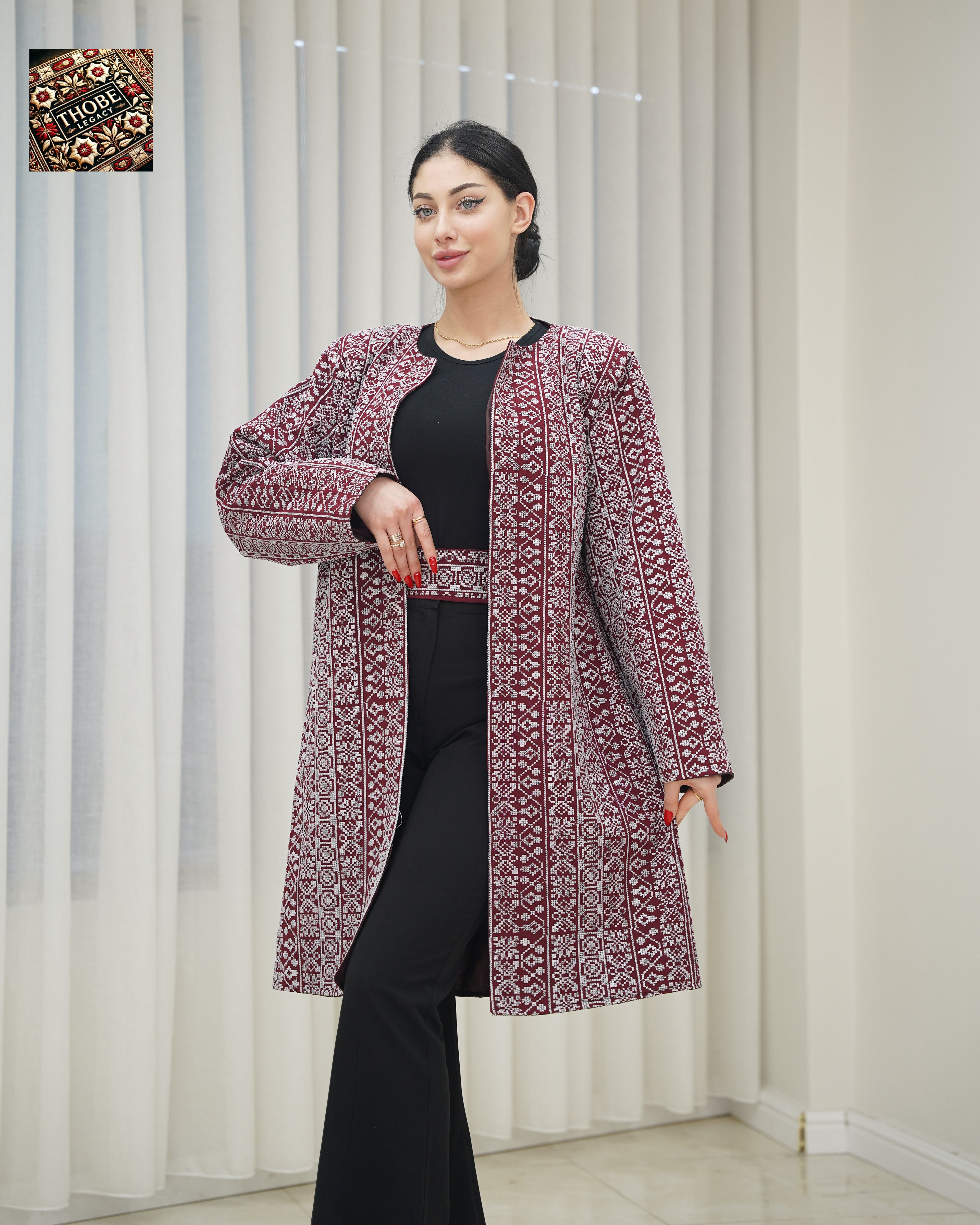 The Signature Blazer Burgundy