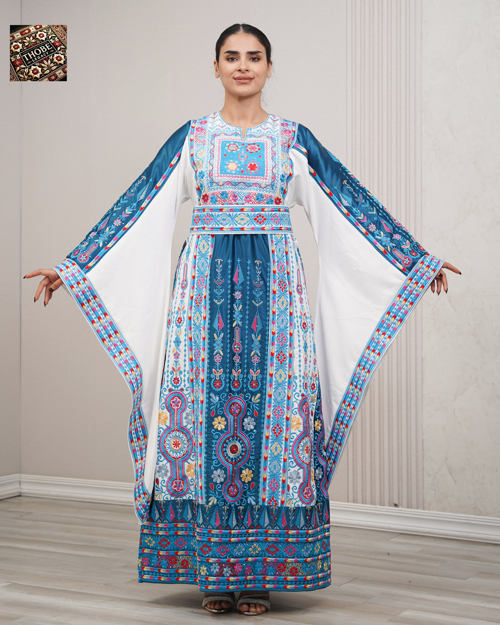 Yafa Thobe Ocean Blue