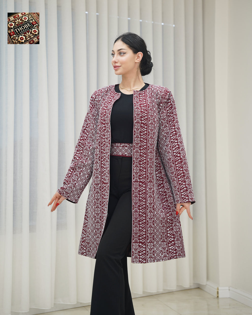 The Signature Blazer Burgundy