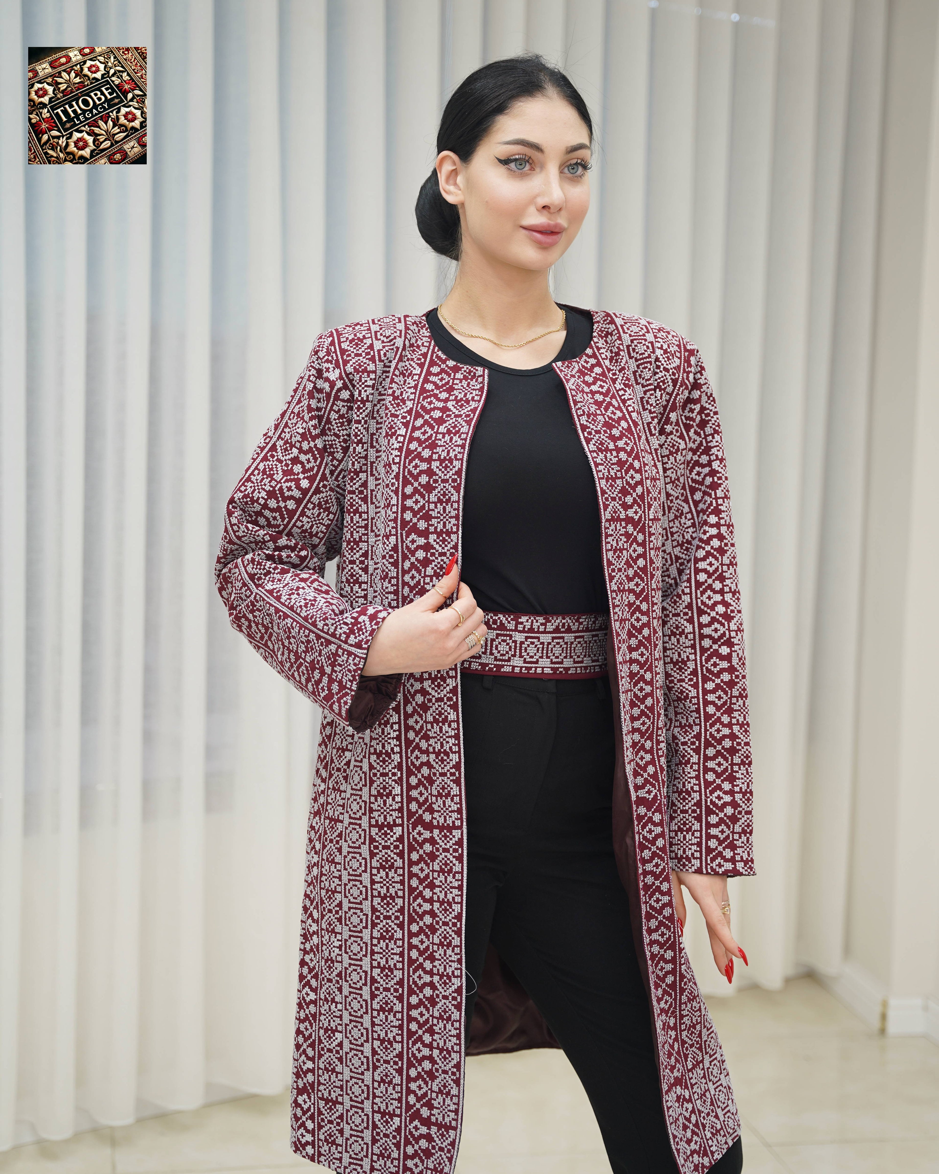 The Signature Blazer Burgundy