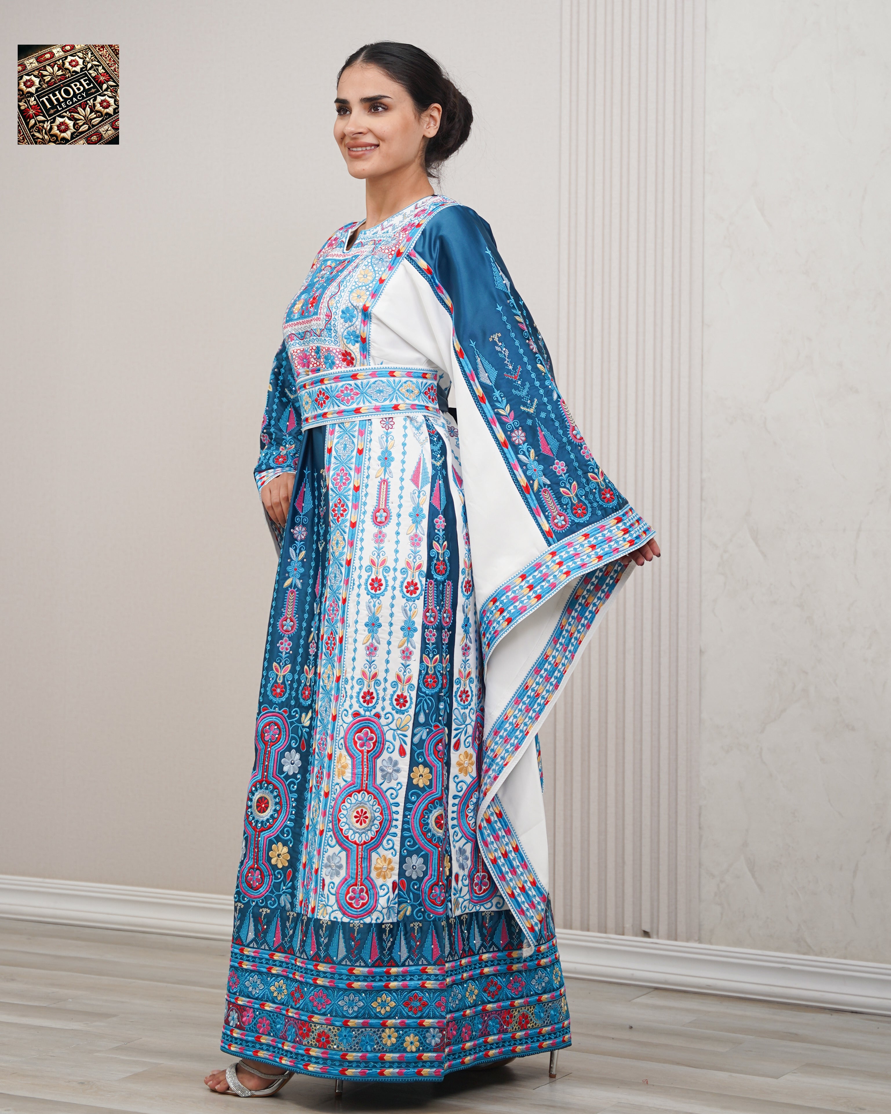 Yafa Thobe Ocean Blue