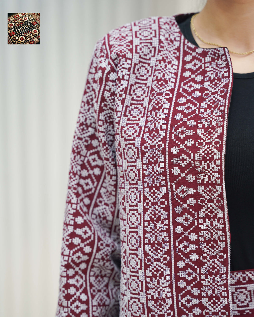 The Signature Blazer Burgundy
