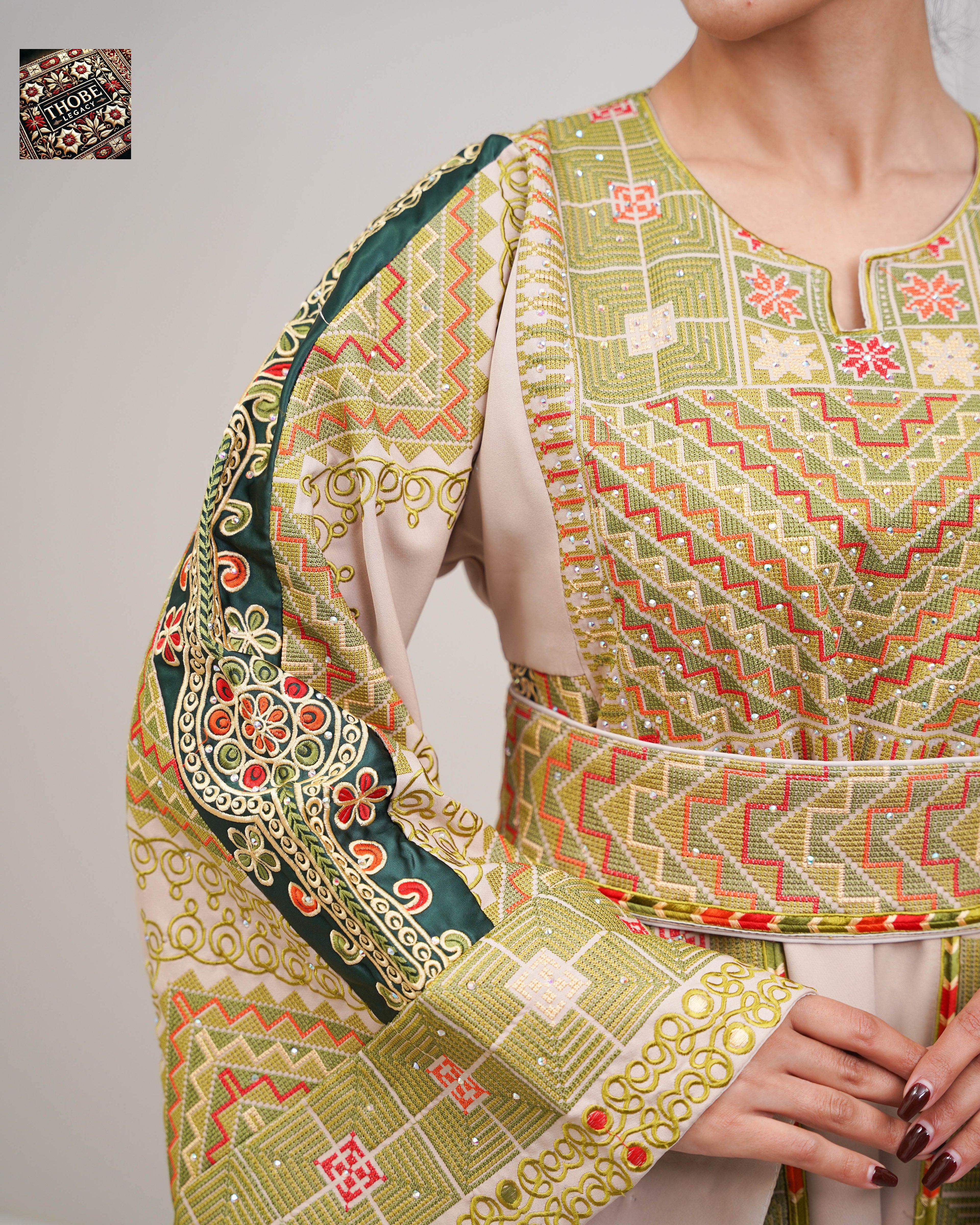 Eid Thobe in Green