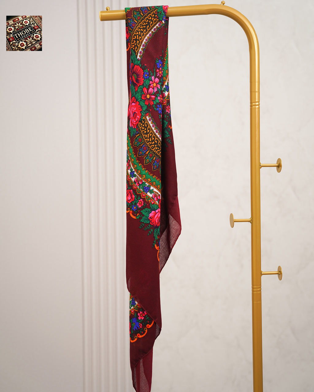 Heritage Shamleh Belt Burgundy